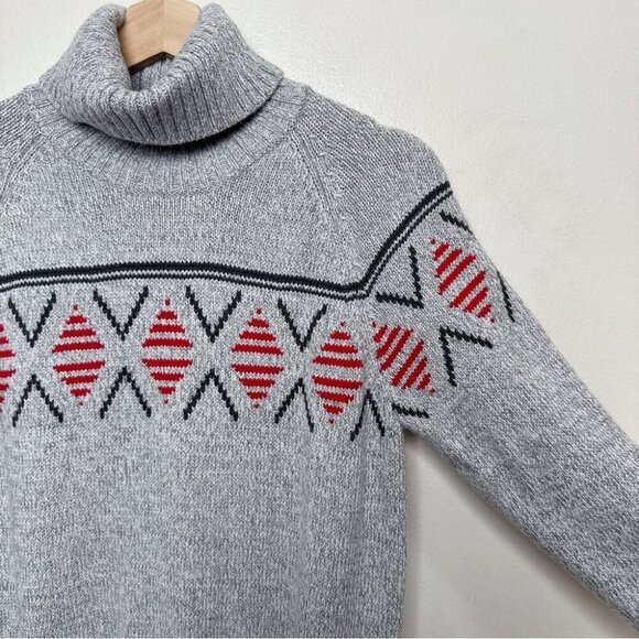 Icebreaker Womens Large Aura Long-Sleeve Wool Turtleneck Sweater - Picture 5 of 14